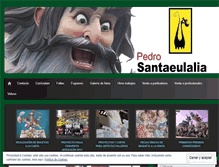 Tablet Screenshot of pedrosantaeulalia.com